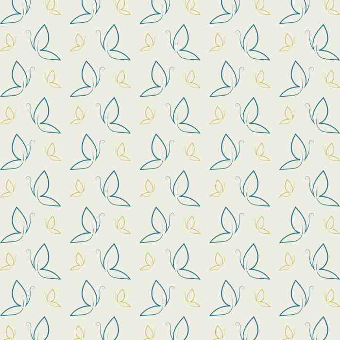 وکتور پترن برگ و گل